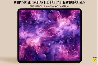 Celestial Dreams Galaxy Purple