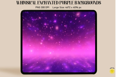 Dreamy Pink Purple Gradient Space