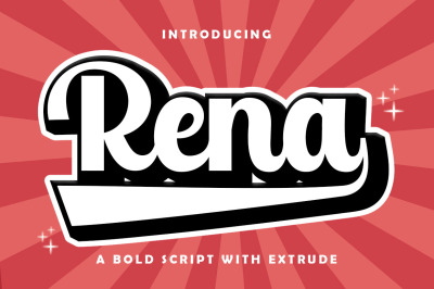 Rena - Retro Font
