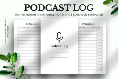 Podcast Log Kdp Interior