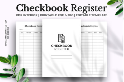 Checkbook Register Kdp Interior