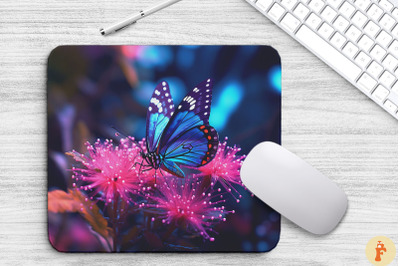 Beautiful Butterfly Sitting On Flowers