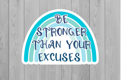 Rainbow Stickers | Motivation PNG | Boho Rainbow PNG