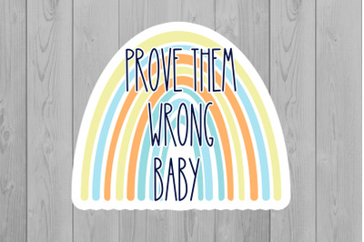 Rainbow Stickers | Motivation PNG | Boho Rainbow PNG