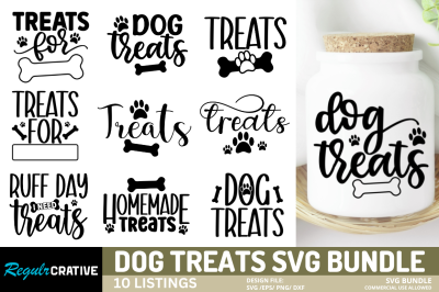 Dog Treats SVG Bundle