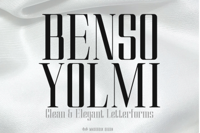 Benso Yolmi Serif