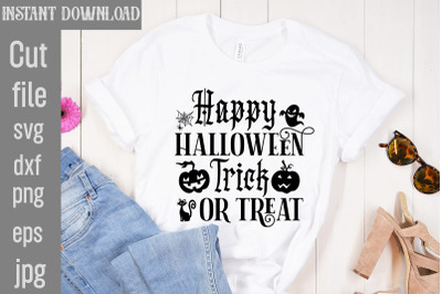Happy Halloween Trick Or Treat SVG cut file&2C;Halloween Svg Disney&2C; Hall