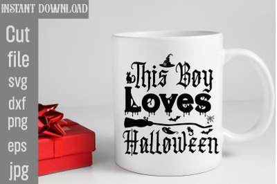 This Boy Loves Halloween SVG cut file&2C;Halloween Svg Disney&2C; Halloween