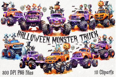 Halloween Monster Truck Bundle