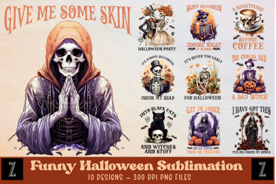 Funny Halloween Sublimation Bundle