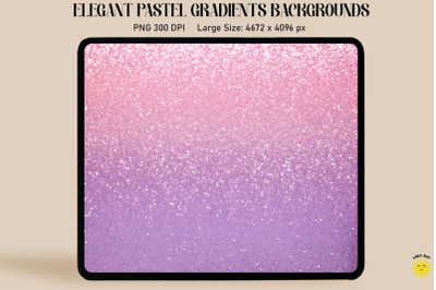 Purple Pink Pastel Gradient Backgrounds