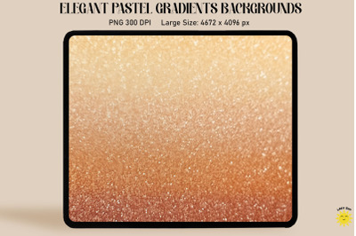 Brown Beige Pastel Gradient Backgrounds