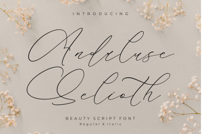 Andaluse Selioth - Beauty Script Font