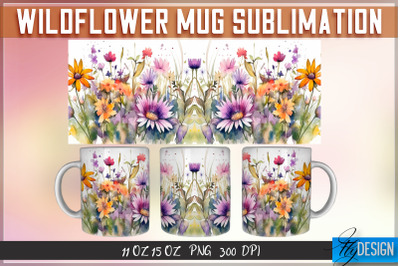 Wildflowers 11 Oz | 15 Oz Mug Sublimation