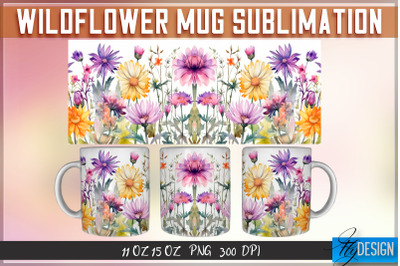 Wildflowers 11 Oz | 15 Oz Mug Sublimation