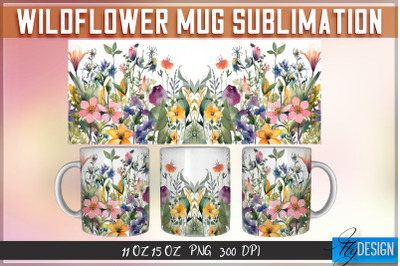 Wildflowers 11 Oz | 15 Oz Mug Sublimation