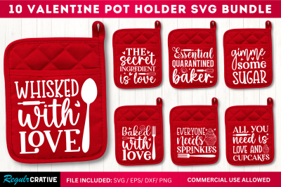 Valentine Pot Holder Bundle