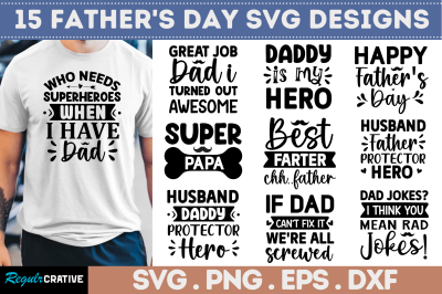 Father&#039;s Day Svg Bundle