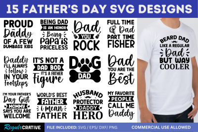 Father&#039;s Day Svg Bundle