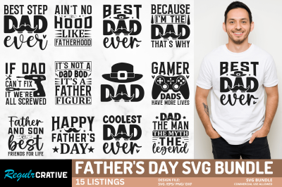 Father&#039;s Day SVG  Bundle