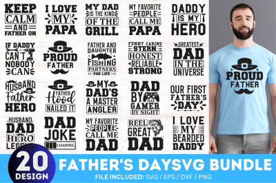 Father&#039;s Day SVG  Bundle