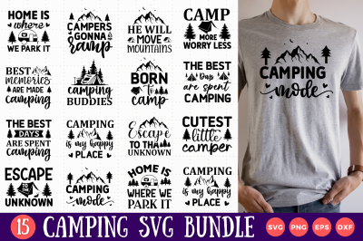 Camping SVG Bundle