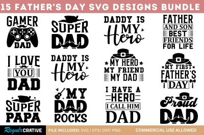 Father&#039;s Day SVG  Bundle