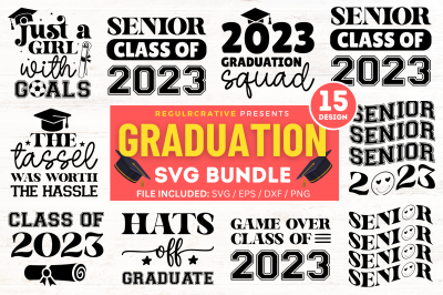 Graduation SVG Bundle