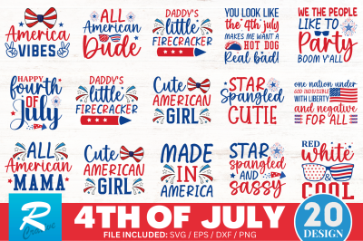 July SVG Bundle