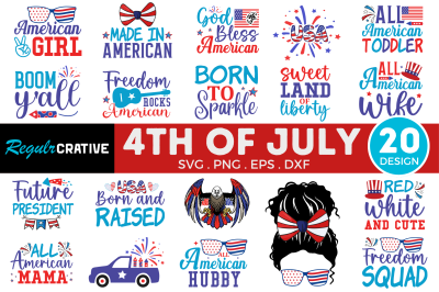 4th of July SVG Bundle