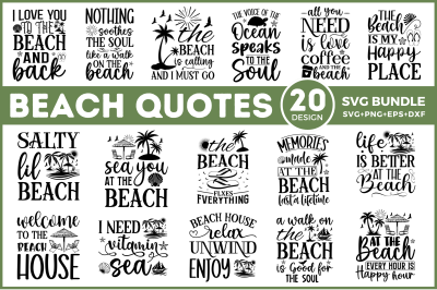 Beach SVG  Bundle