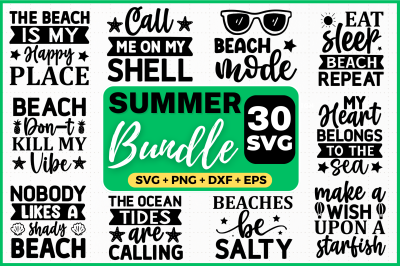 Beach SVG Bundle