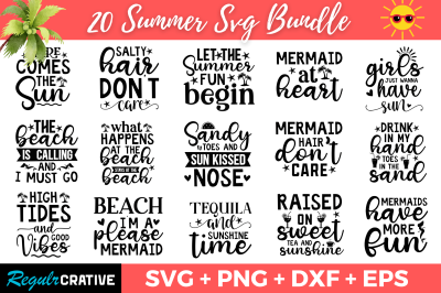 Beach SVG Bundle