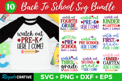 Back To School  SVG Bundle