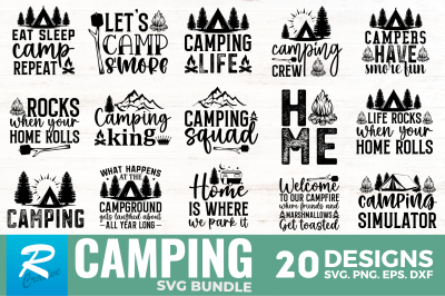 Camping SVG Bundle