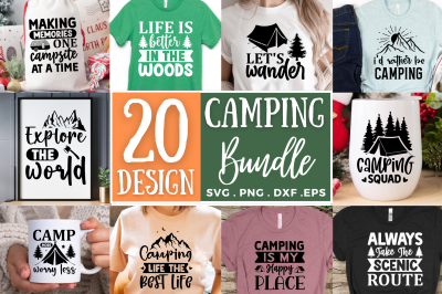 Camping SVG Bundle