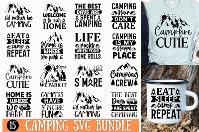 Camping SVG Bundle