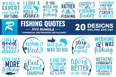 Fishing SVG Bundle