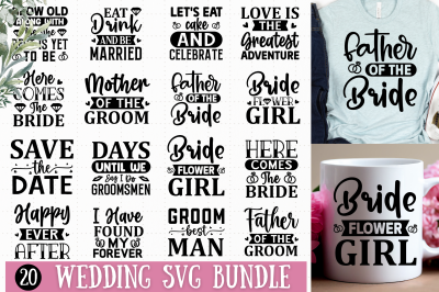 Wedding SVG Bundle