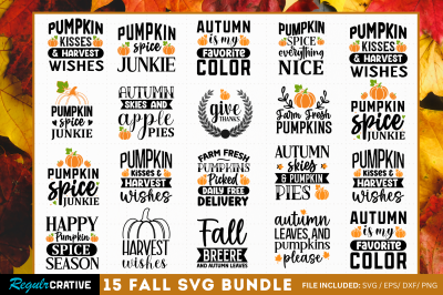 Fall SVG Bundle