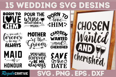 Wedding quotes SVG Bundle