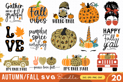 Fall SVG Bundle