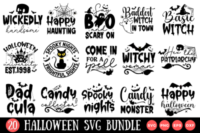 Halloween SVG Bundle