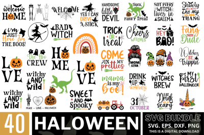 Halloween SVG Bundle