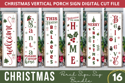 Christmas Porch Sign Bundle