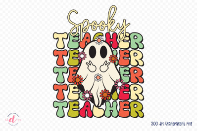 Halloween Teacher PNG - Spooky Teacher
