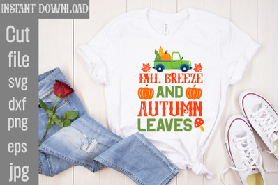 Fall Breeze And Autumn Leaves SVG cut file&2C;Fall Porch Sign Svg Bundle&2C;