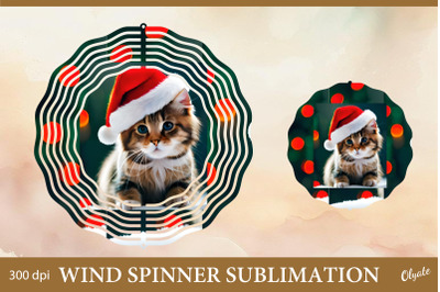 Cat In The Hat Wind Spinner PNG. Christmas Wind Spinner