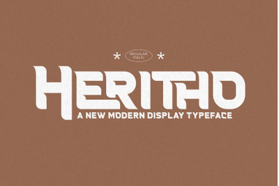 Heritho Typeface
