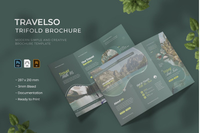 Travelso - Trifold Brochure